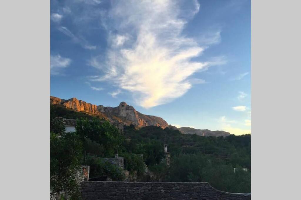 Casa Nicole Naturaleza, Montanas Y Piscina Privada En Alicante Carroja Zewnętrze zdjęcie