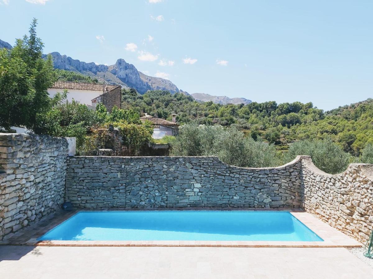 Casa Nicole Naturaleza, Montanas Y Piscina Privada En Alicante Carroja Zewnętrze zdjęcie