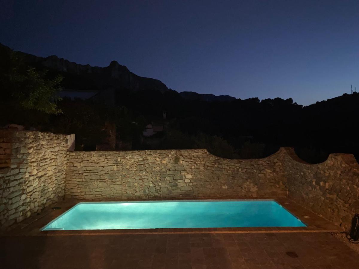 Casa Nicole Naturaleza, Montanas Y Piscina Privada En Alicante Carroja Zewnętrze zdjęcie